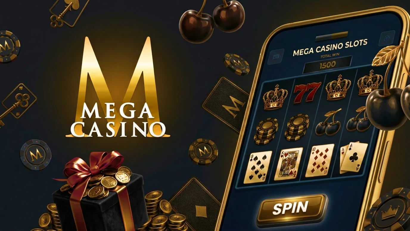 Mega Casino online slot demo gameplay on mobile