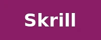 Skrill accepted e-wallet payment method logo at Mega Casino