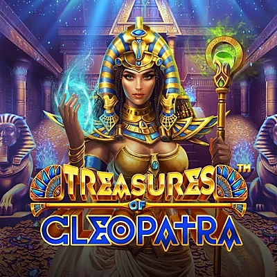 Treasures of Cleopatra Egyptian slot tile at Mega Casino